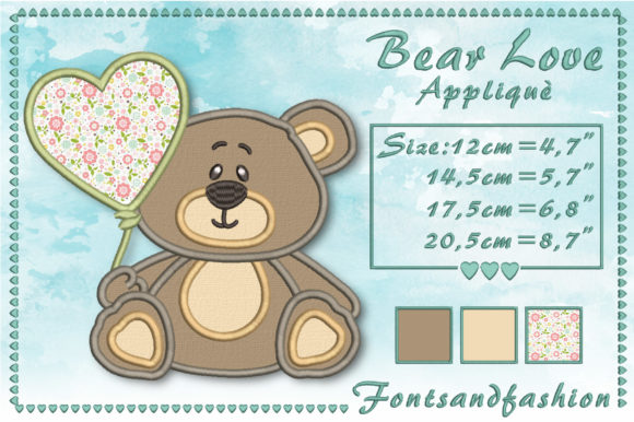 Bear Love Appliqué Review