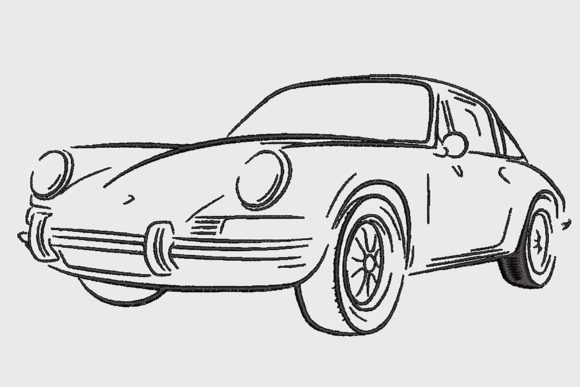 Luxury Classic Sports Car 1972