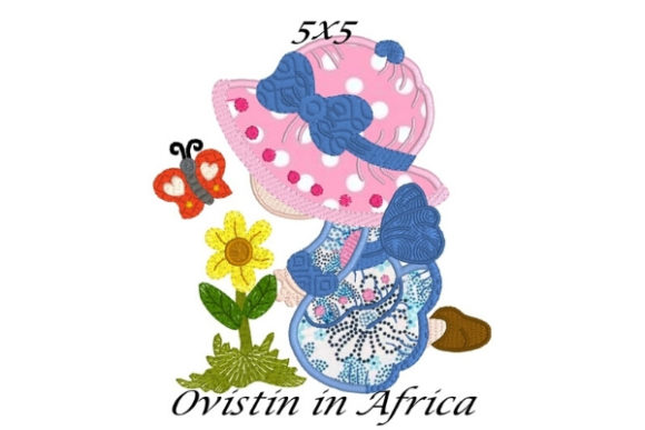 Sun Bonnet Spring Blossom Applique
